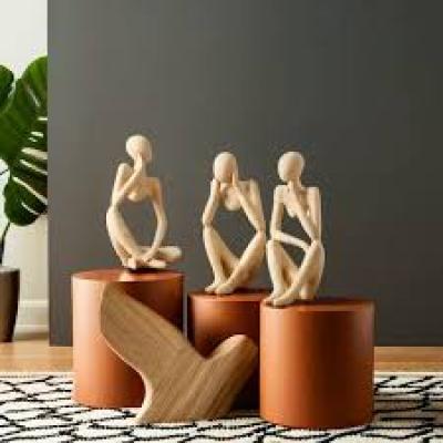 Serenity Trio Abstract Sculpture Set